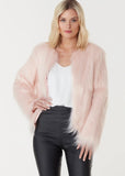 Everly Collective - Marmont Faux Fur Jacket - Soft Pink